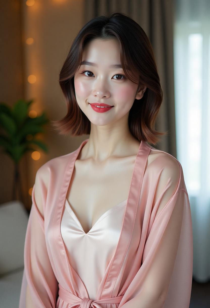 林晚晴在片场阅读剧本